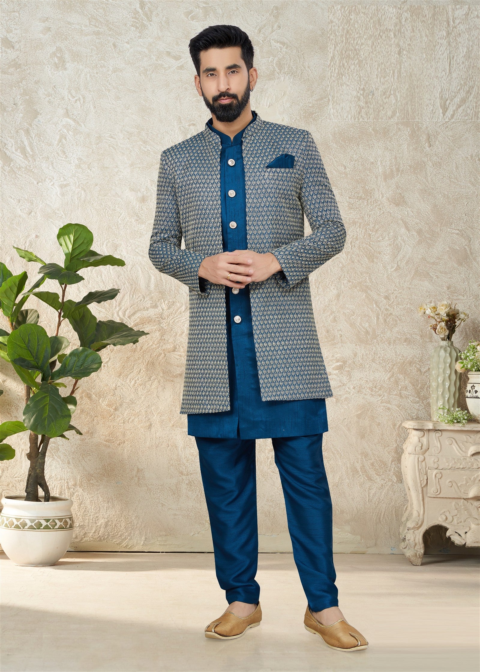 Sherwani Suit Indowestern