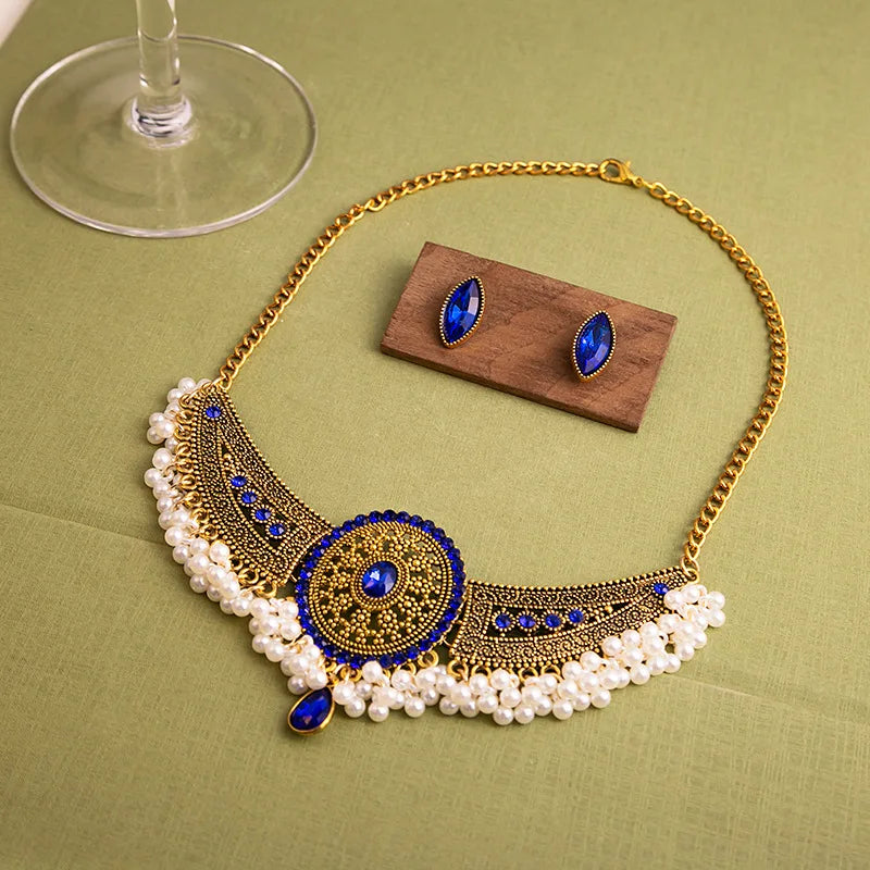 Beautiful Necklace &amp; Earrings Set - 3 colours