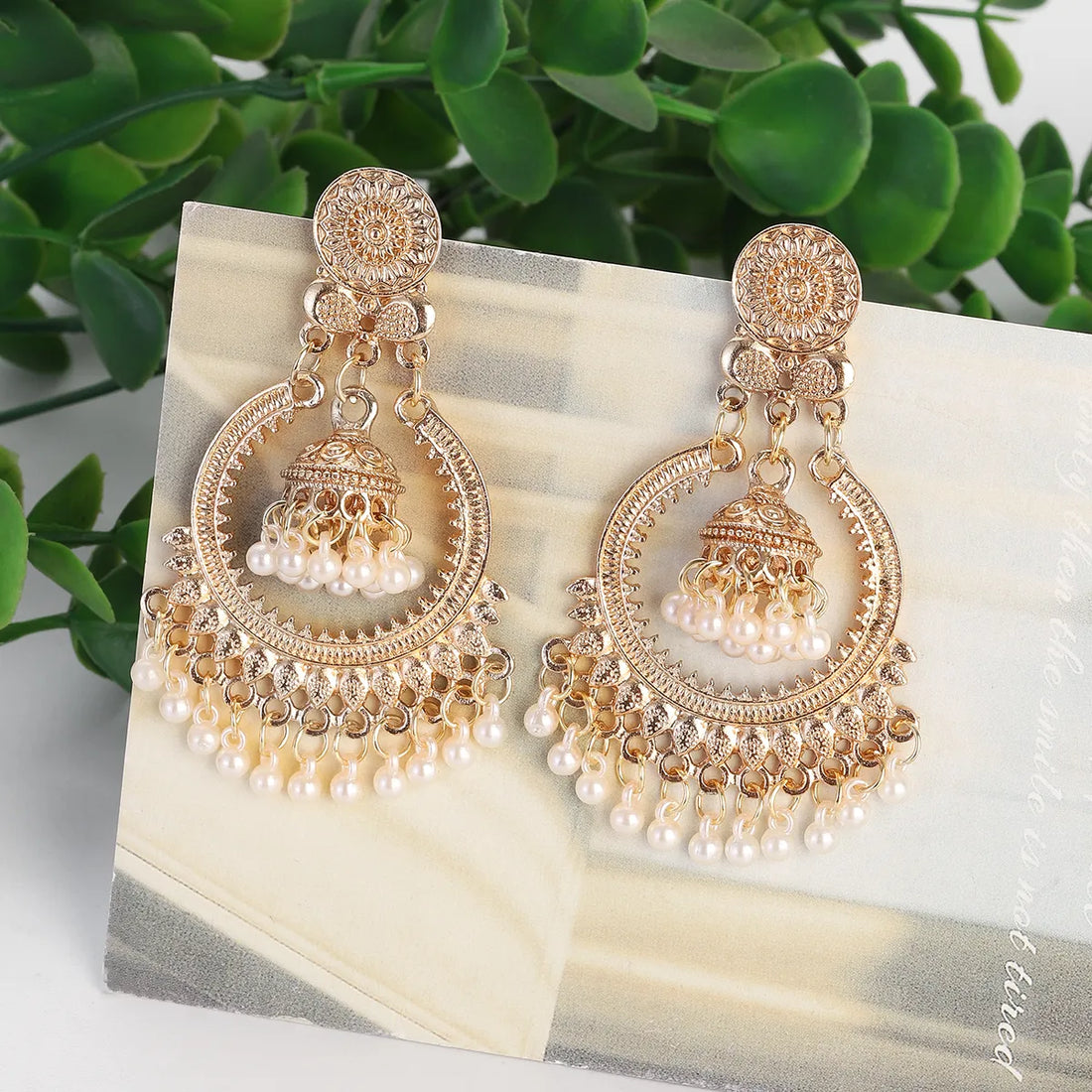 Classic Vintage Round Dangle Earrings